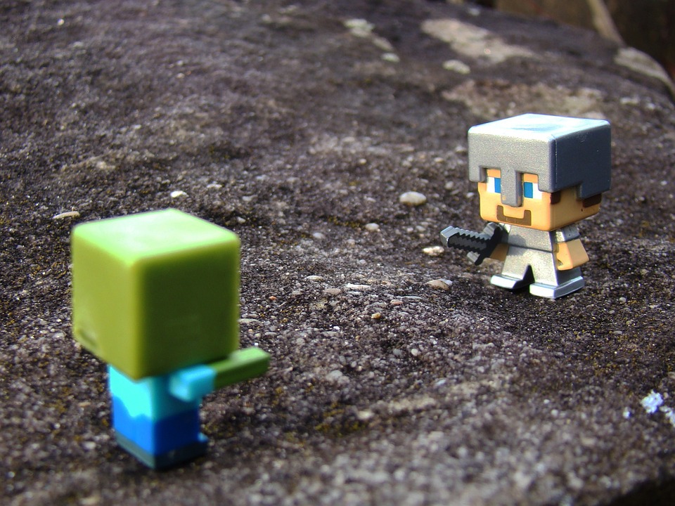 Minecraft má mnoho panáčků. 